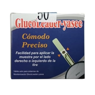 Atiras reativas para glucómetro Yasee GLM76 (50 unidades)